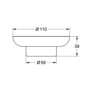 ESSENTIALS SOAP DISH