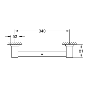 ESSENTIALS CUBE GRIP BAR