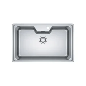 FRANKE BCX-610-81 Bell Kitchen Sink Stainless Steel Single Bowl