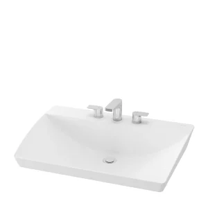TOTO LW340J Vessel Counter Lavatory 3 Tap Holes