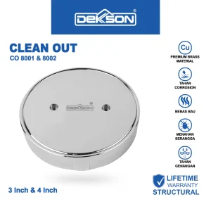 DEKKSON SANITARY CO 8001 4INCH CP