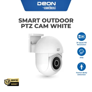 DEON SMART OUTDOOR PTZ CAM WHITE