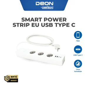 DEON SMART POWER STRIP EU USB C