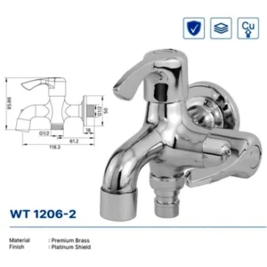 DEKKSON FAUCET WT 1206-2 CP